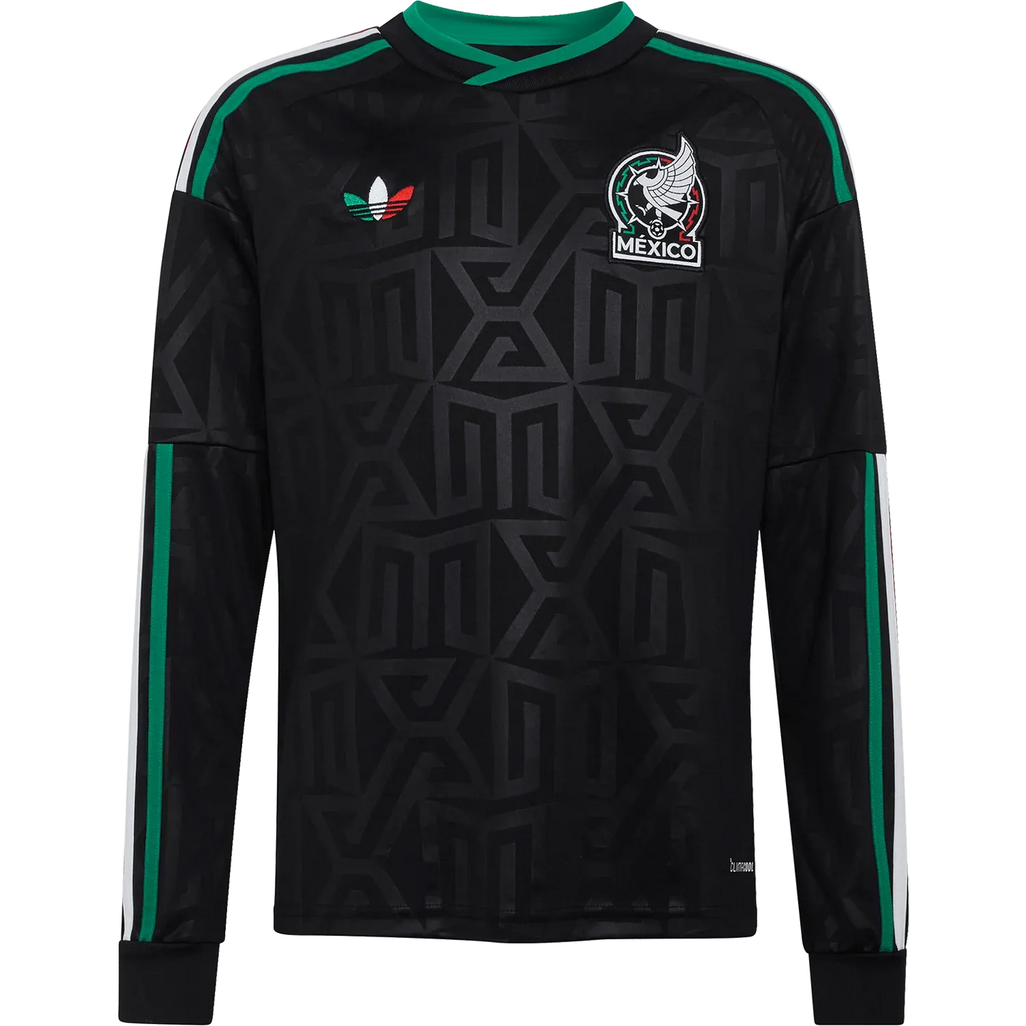 Camiseta adidas México Tercera 2026 Juvenil Manga Larga Versión Estadio