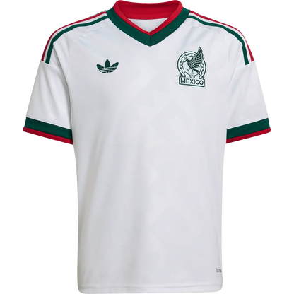 Camiseta adidas México Visitante 2026 Juvenil Versión Estadio