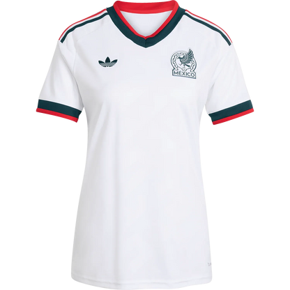 Camiseta adidas México Visitante 2026 Mujer Versión Estadio